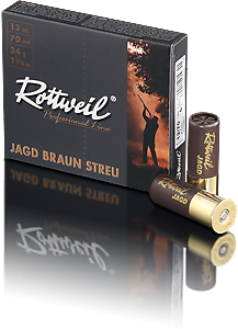 Rottweil Jagd Braun Streu Plastik 12/70 3,2 mm