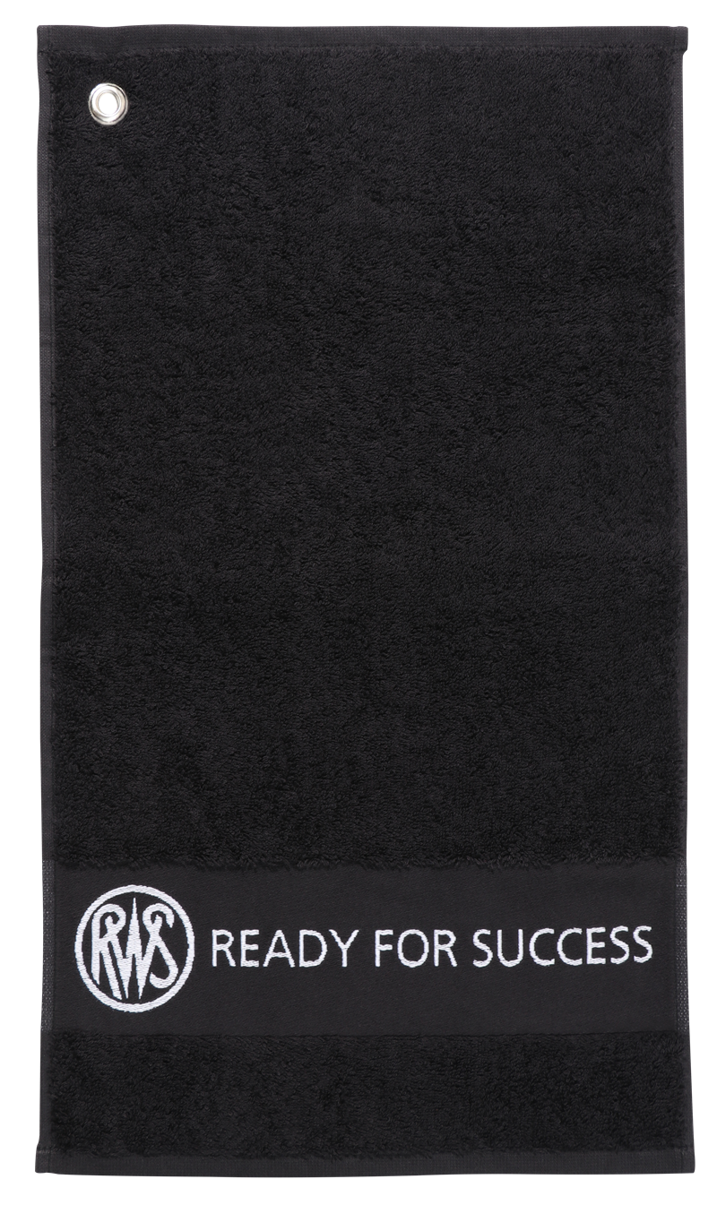 RWS Handtuch 30x 50cm schwarz Sport