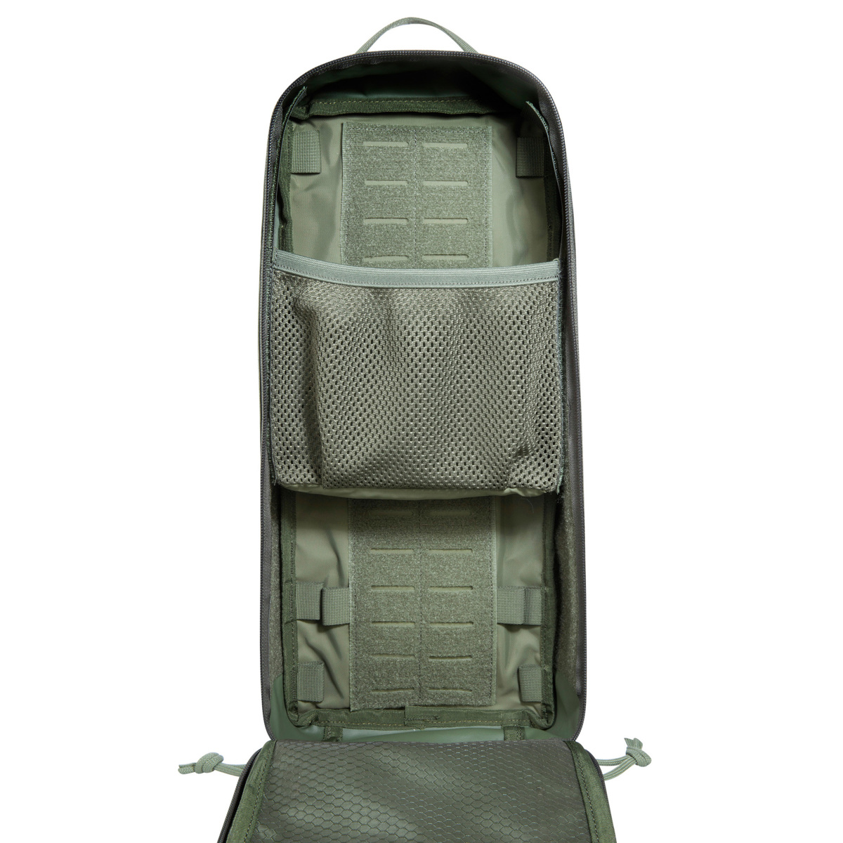 Tasmanian Tiger Medic Platoon Side Pocket Rucksack-Front-Seitentasche Stone-Grey-Olive IRR