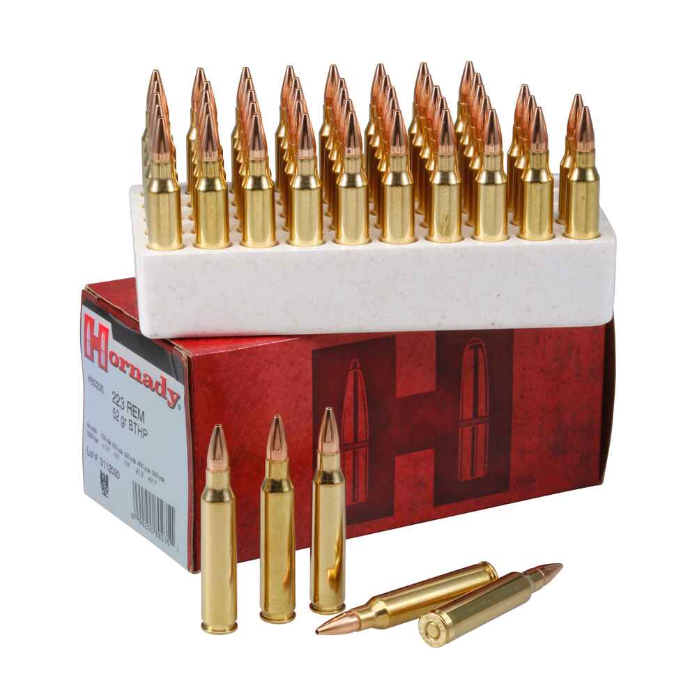 Hornady .223 Remington 52Gr BTHP Match