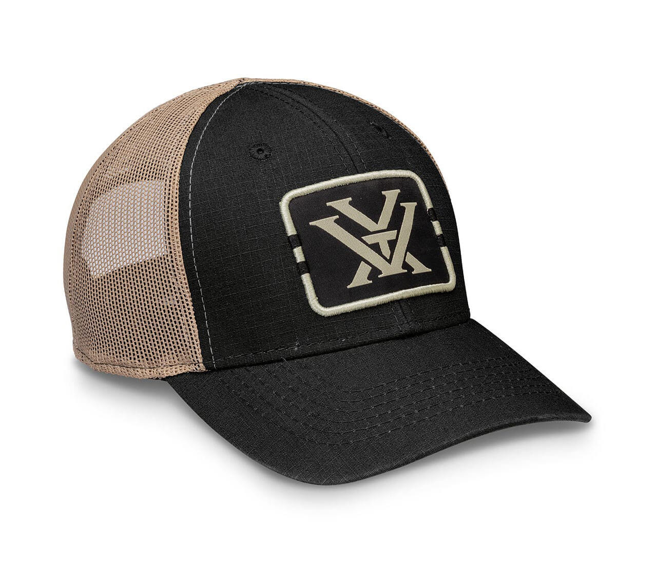 vtx_app_cap_f19_shooterreadycap_black_fr_w Vortex Men's Black Range Day Logo Cap
