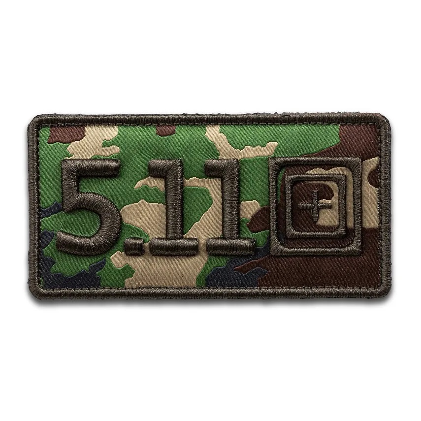 92458_938_511woodlandlogo_patch_1 5.11 Woodland Camo Patch
