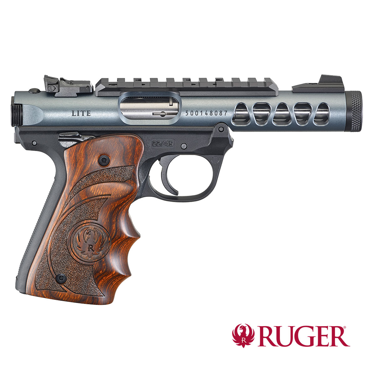 Ruger Mark IV 22/45 Lite Diamond Gray 4,4" .22lr.