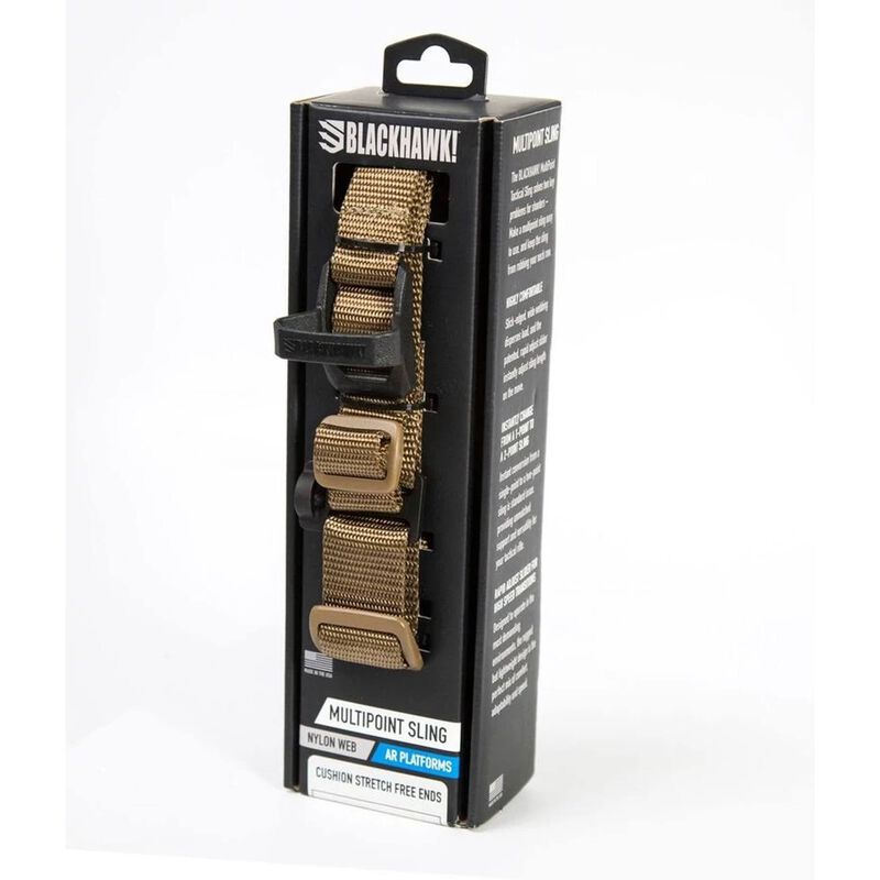 Blackhawk Multi Point Sling Snap Hook Slick Black Blackhawk Multi Point Sling Snap Hook Slick Black