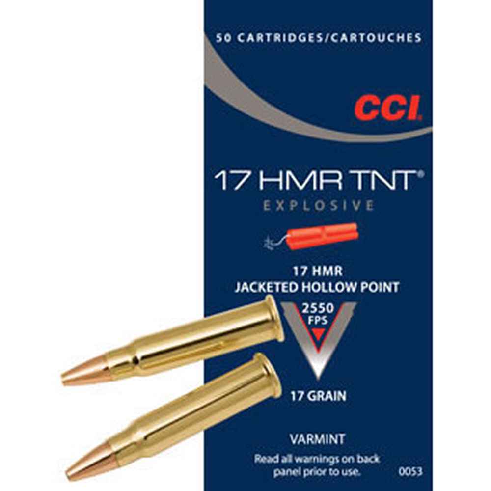 CCI .17 Hornady (HMR), Tlm. Game-Point 20 grs.