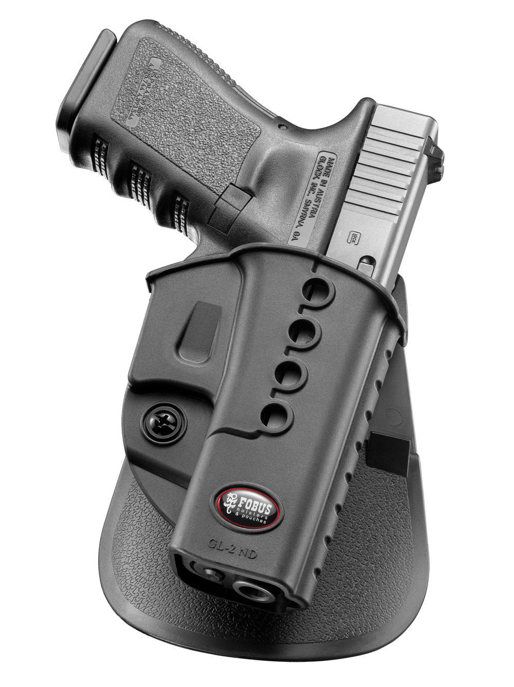 Fobus Glock Holster Passive Rotention mit Einstellschraube