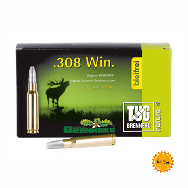 Brenneke .308 Win Tug Nature 9,5g / 147grs