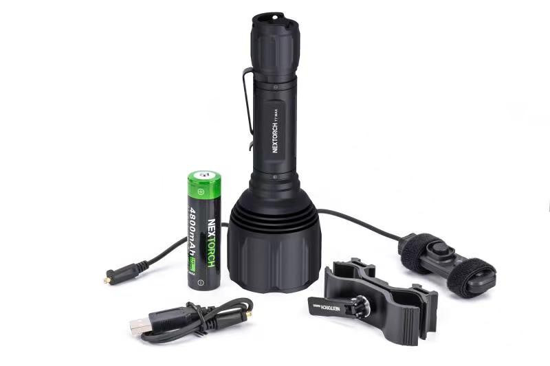 Nextorch T7 MAX Set Jagdtaschenlampe mit 1.100 Meter Leuchtweite