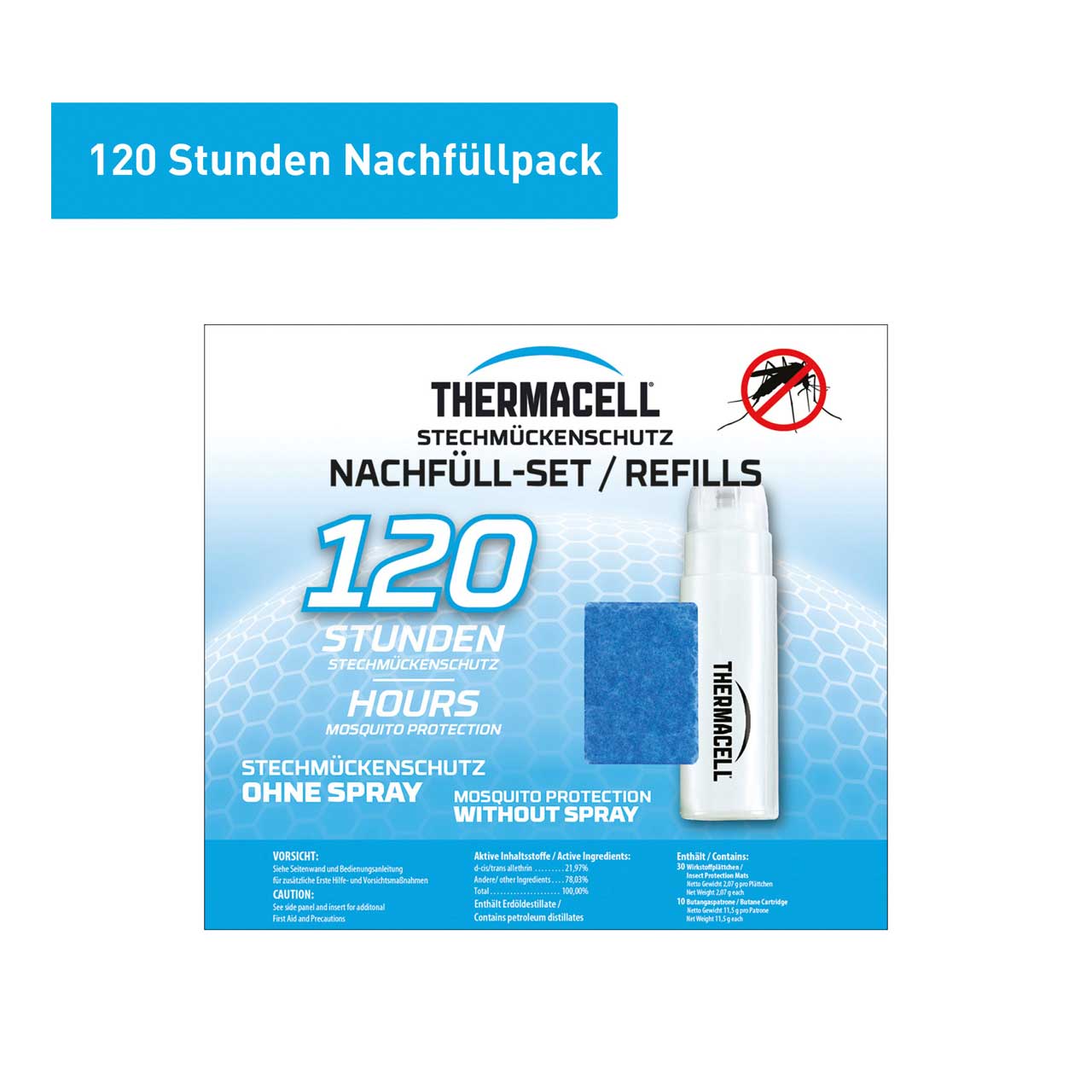ae510c774c7a4c2fadaf5d7de61c2414 Thermacell R-10 Nachfüll-Set