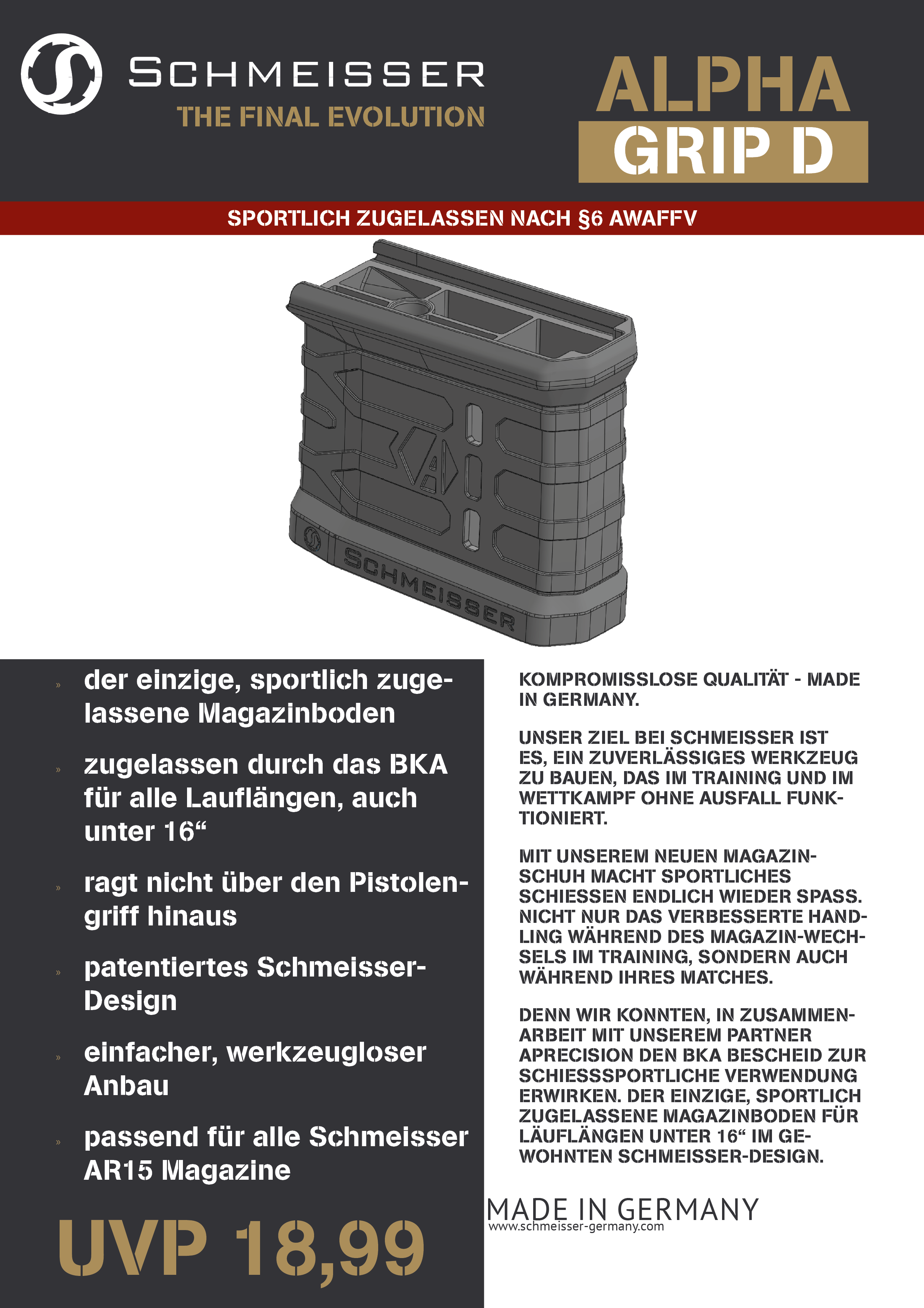 Schmeisser-ALPHAGRIP-D