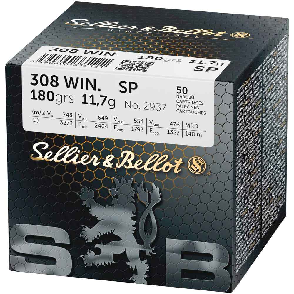 S&B .308 Win. Teilmantel 11,7g / 180gr