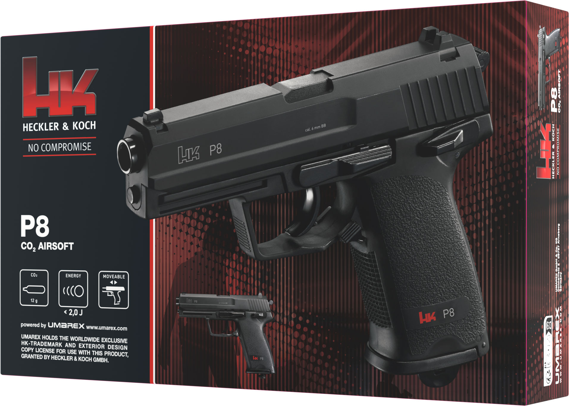 Heckler & Koch P8 Airsoftpistole 6 mmBB