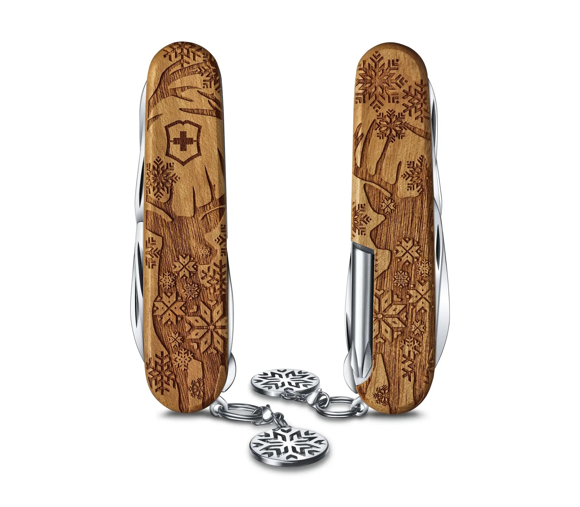 SAK_1-4701-63E1_S4 Victorinox Super Tinker Wood Winter Magic Limited Edition 2022