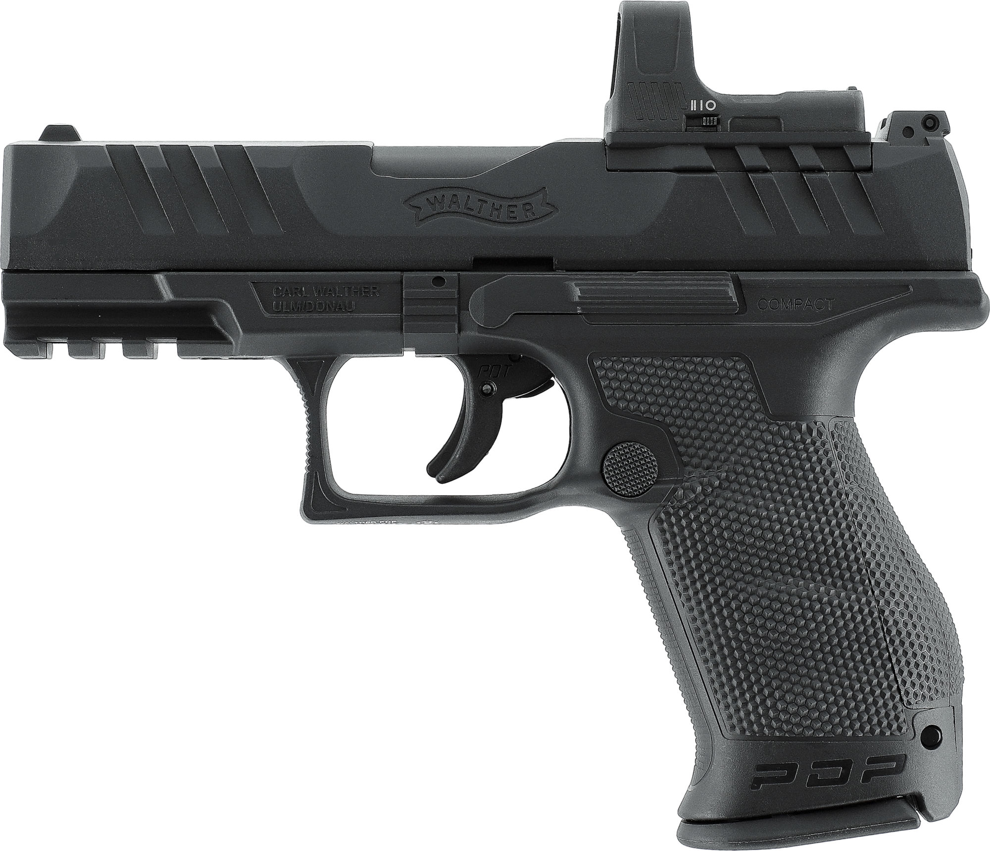 Walther PDP Compact 4" Set 6 mm BB, CO2, inkl. RDS 8