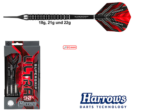 Harrows Supergrip Ultra Softip Dartpfeile