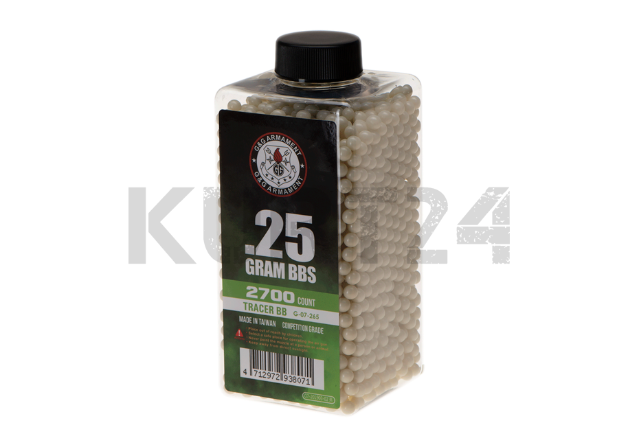 28186 G&G 0,25g Tracer 2700 BBs