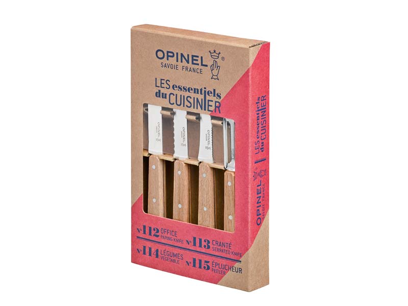 Opinel Küchenmesser-Set, 4-teilig