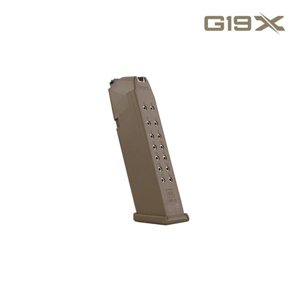 Magazin für Glock 19X 17 Schuss 9mm Luger