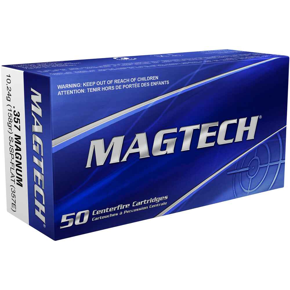 Magtech .357 Mag. SJSP 158grs / 10,2g