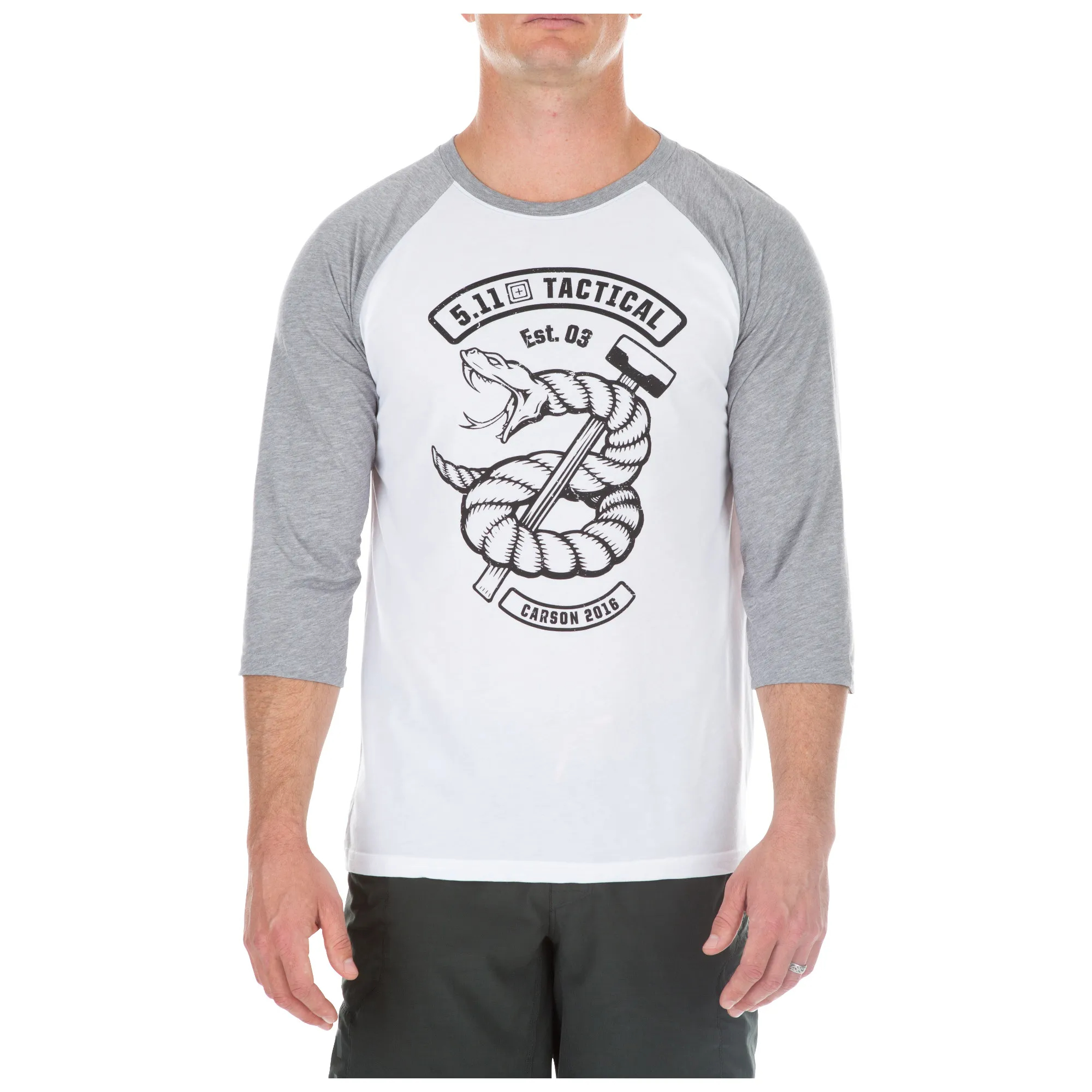 5.11 Tactical Snake Sledge Raglan Tee