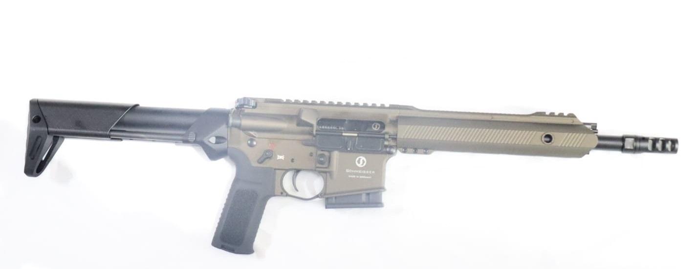 Schmeisser AR15 S4 Sport 10,5" Bronze mit CSS Schaft .223 Rem.