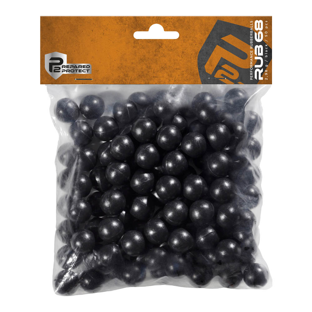 P2P RUB68 Polybeutel 2,98g schwarz 50 St.