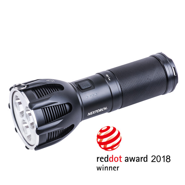 Saint-Torch-30-5600-Lumen-Suchscheinwerfer-LED-Tasch Nextorch Saint Torch 30 5600 Lumen Suchscheinwerfer LED Taschenlampe