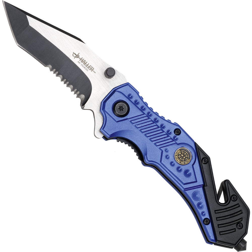 Haller Rescue VI Taschenmesser Blue