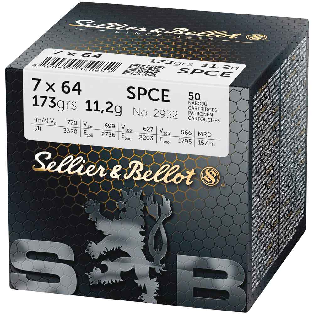 S&B 7x64 Teilmantel 11,2g / 173grs