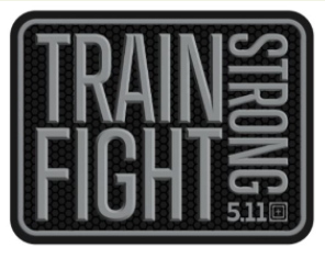 unnamed 5.11 Train Strong Fight Strong Patch