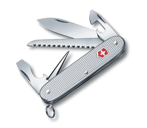 Victorinox Farmer Alox Silber