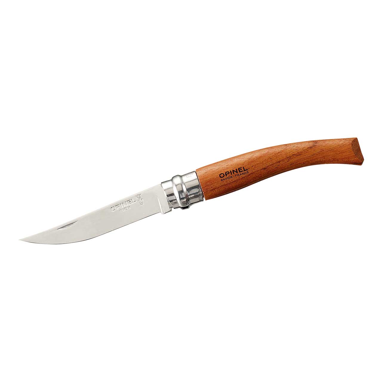 25403258a2c13abfee3 Opinel SlimLine, Größe 8 rostfrei Bubinga Holz