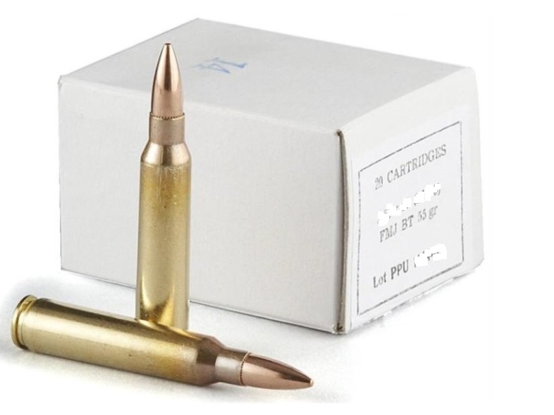 Prvi Partizan .223 Rem. White Box 3,56g / 55grs FMJ BT