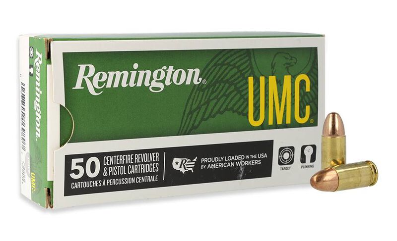 Remington UMC Handgun 9mm Luger 8g / 124gr