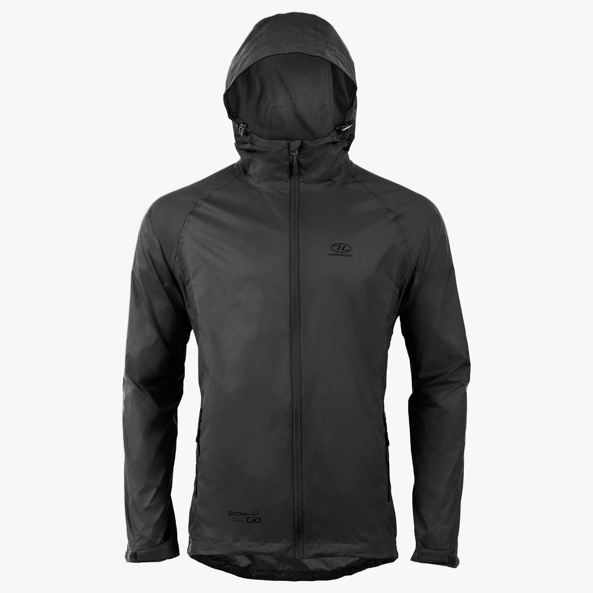 JAC077-BK Highlander Stow & Go Regenjacke