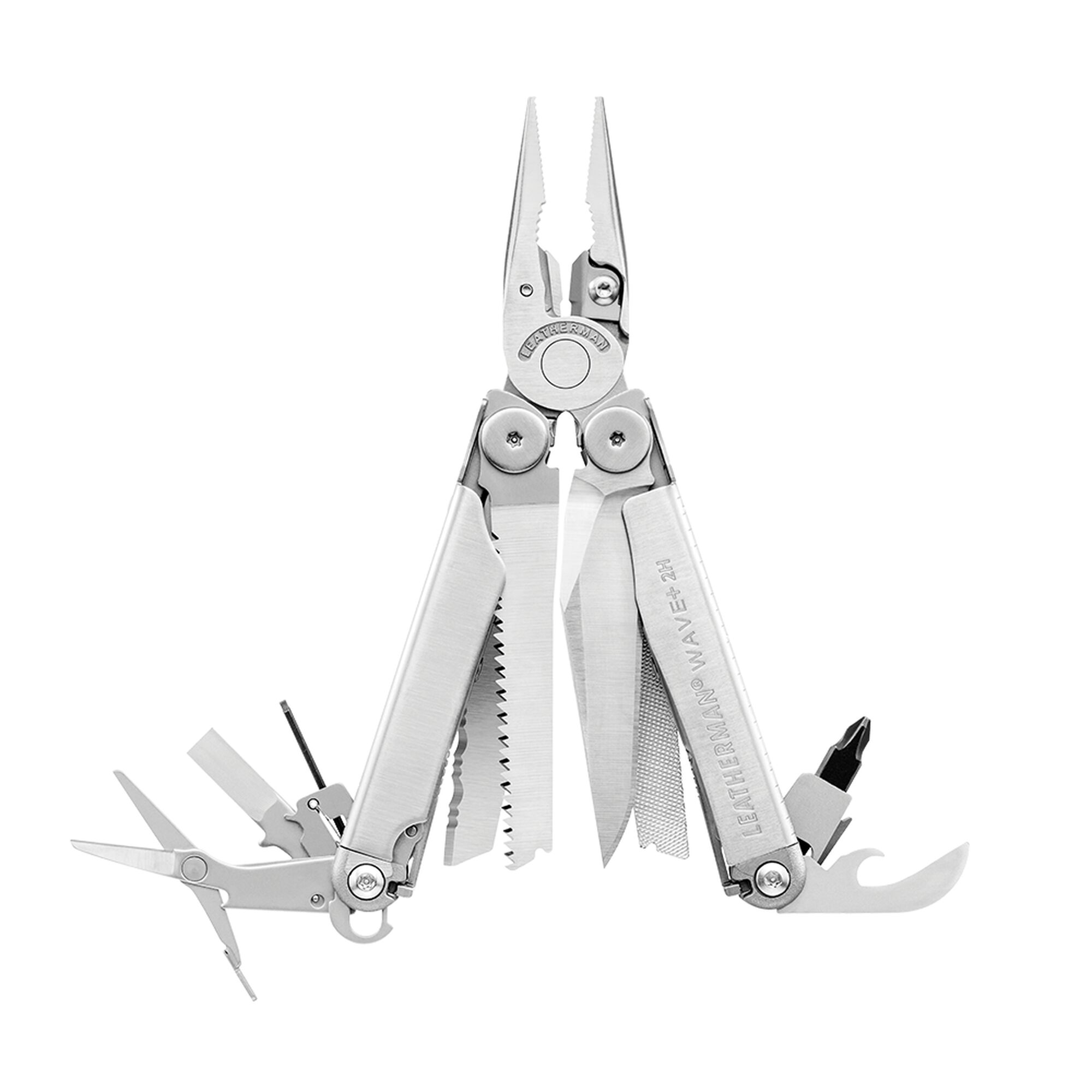 wave-2h-fanned Leatherman 2H Wave Plus Multi-Tool