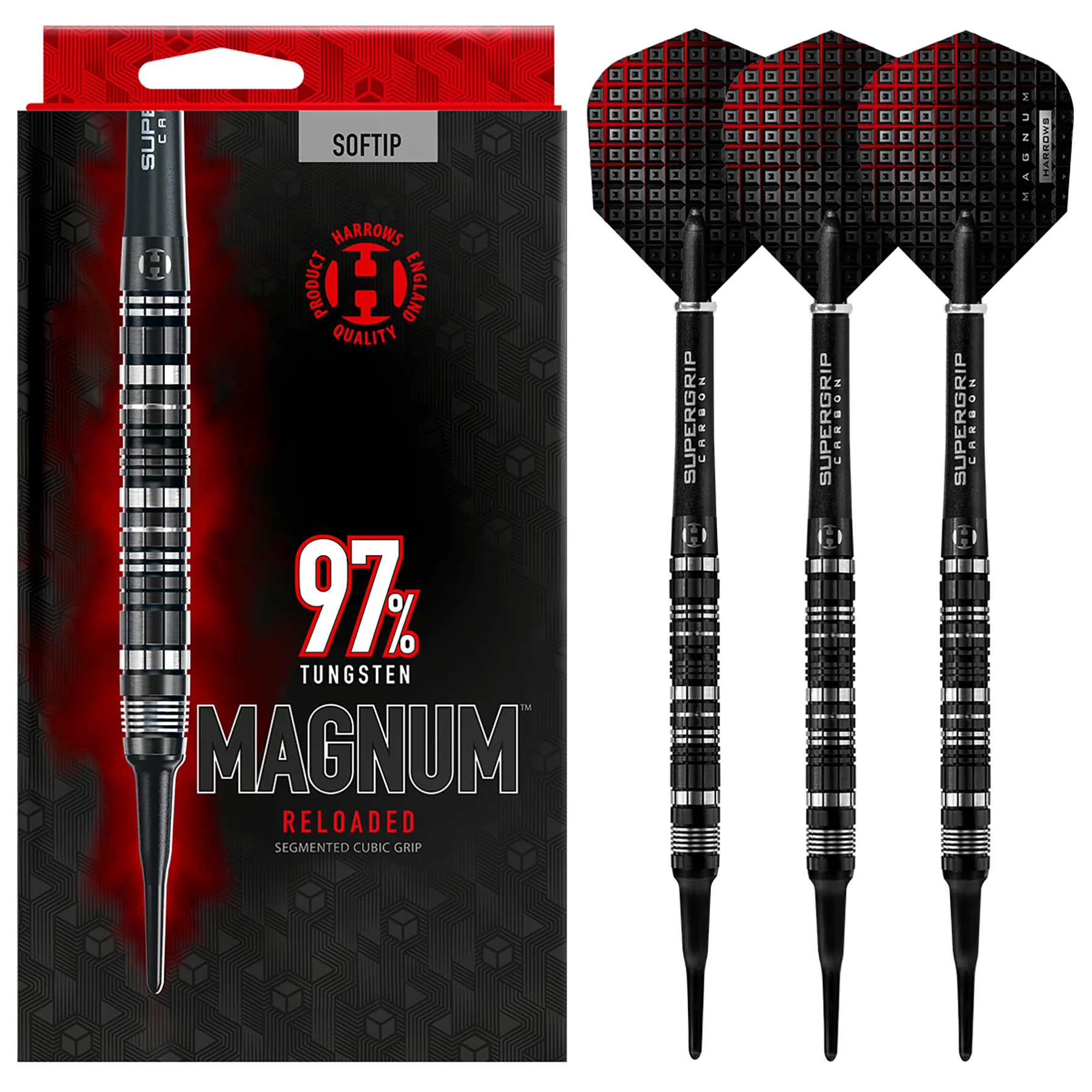 Harrows Magnum 97% Tungsten Reloaded Softip Darts