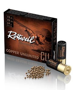 Rottweil Copper Unlimited 12/70 Jagdschrot 34g