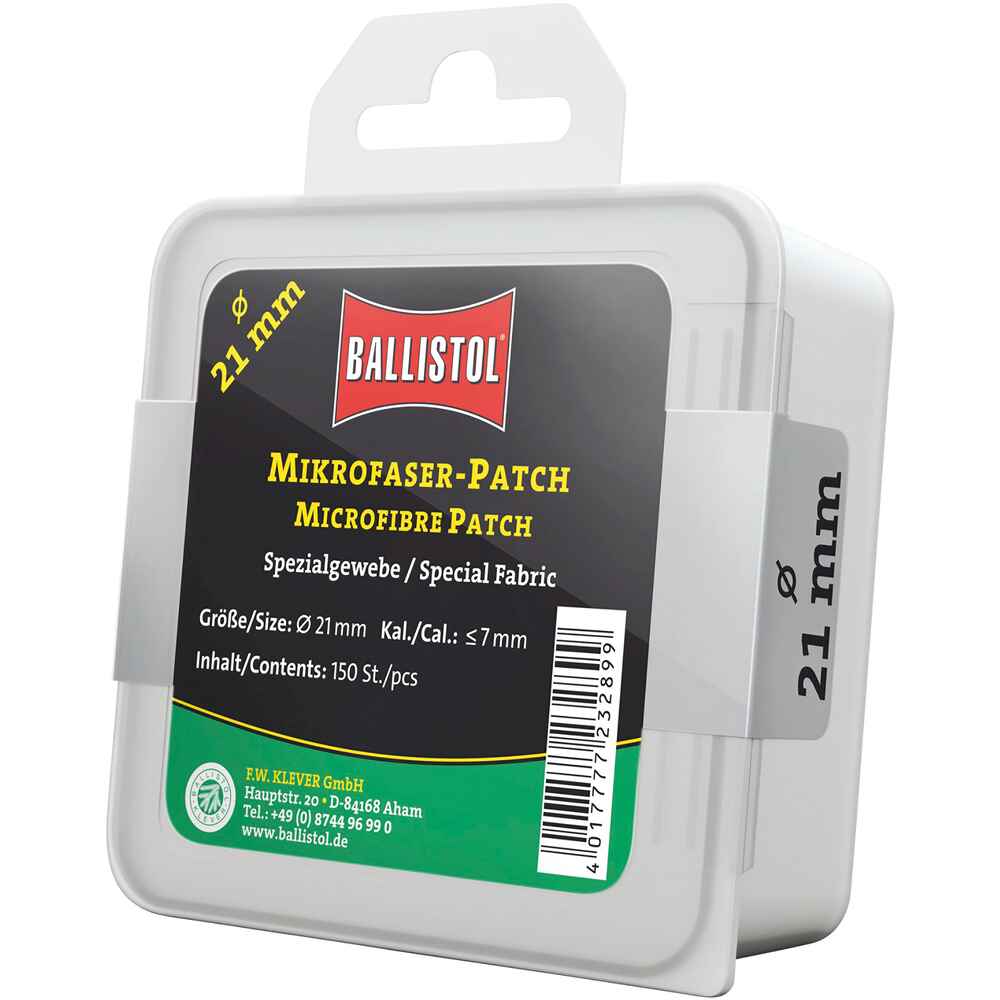 Ballistol Mikrofaser-Patch rund 7mm