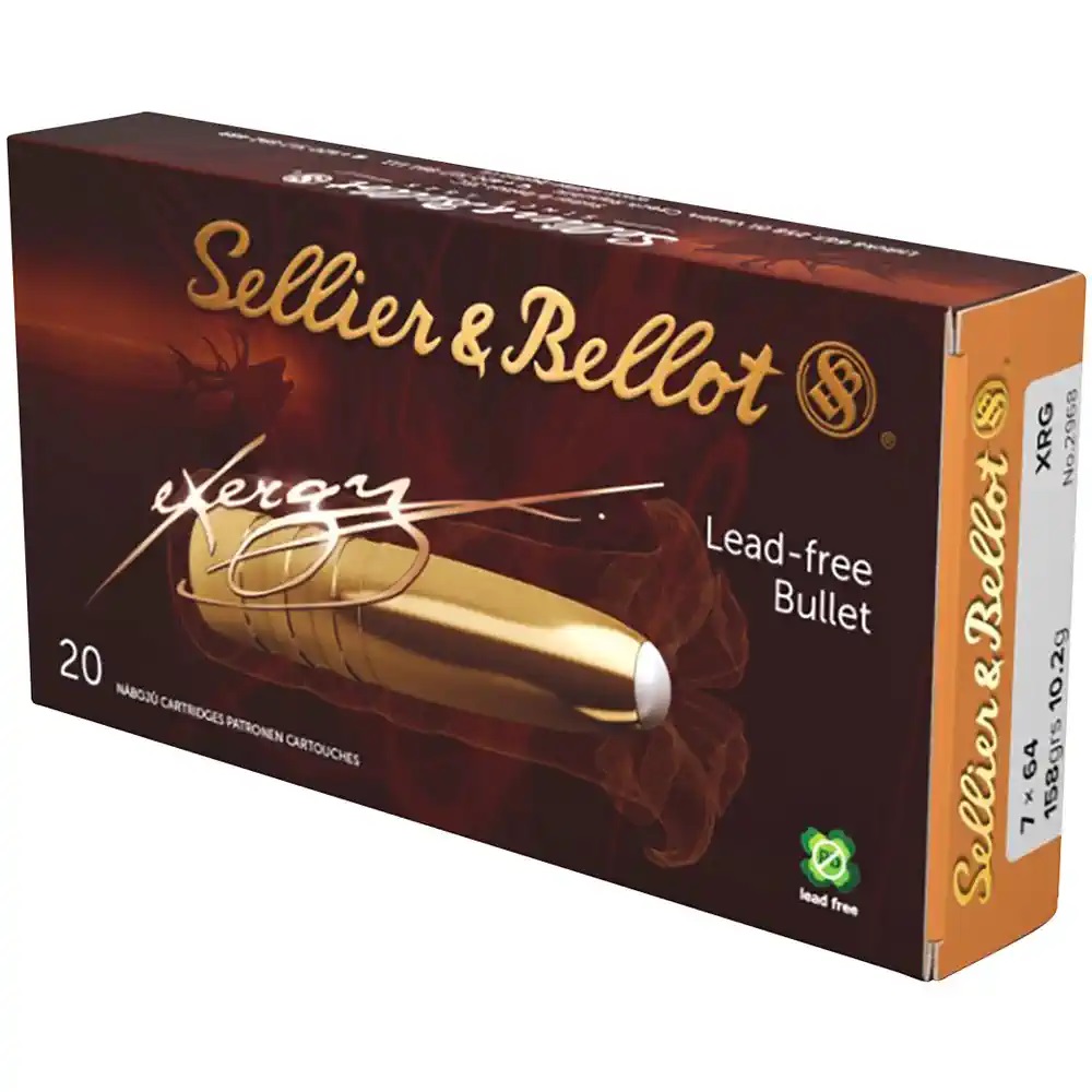 S&B 7x64 eXergy XRG bleifrei 158gr / 10,2g