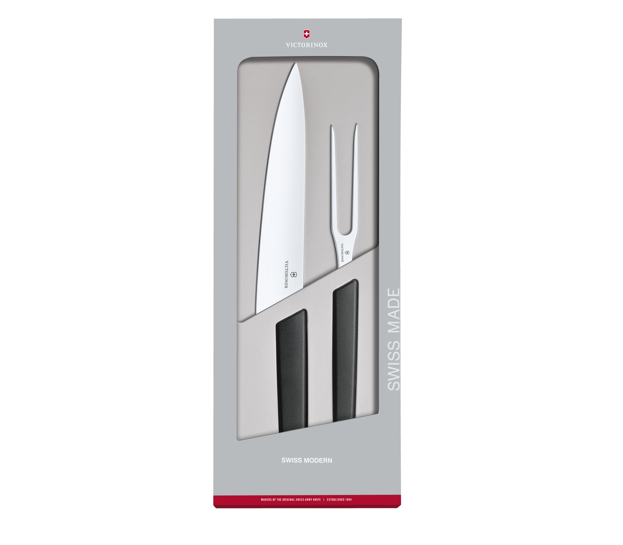 CUT_6_9093_21G__P1 Victorinox Swiss Modern Tranchier-Set 2-teilig schwarz