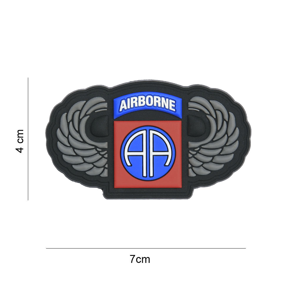 444130_7410_99_01 Patch "82nd Airborne silver wings"