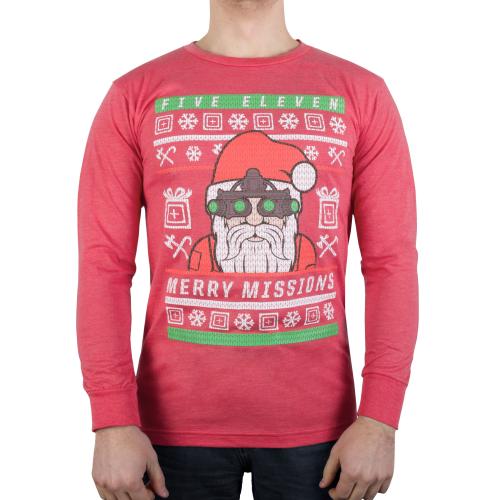 8babfc9efabb57047f8752f4c22e6a0032138921-500x500 5.11 Tactical Merry Mission Sweater Long Sleeve Tee