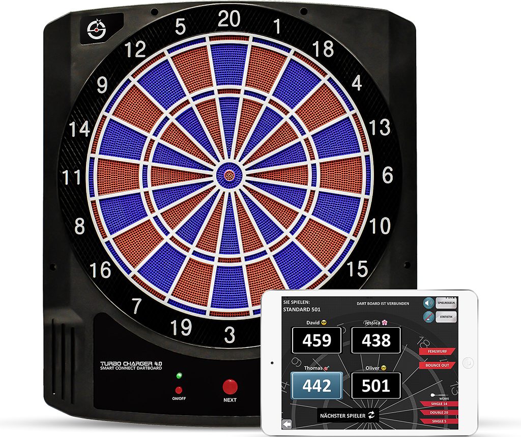 Carromco Smart Connect Dartboard TURBO CHARGER 4.0