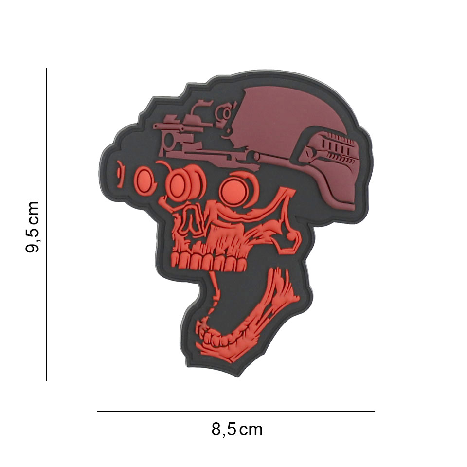 444130_7440_99_01 Patch "Night vision skull"