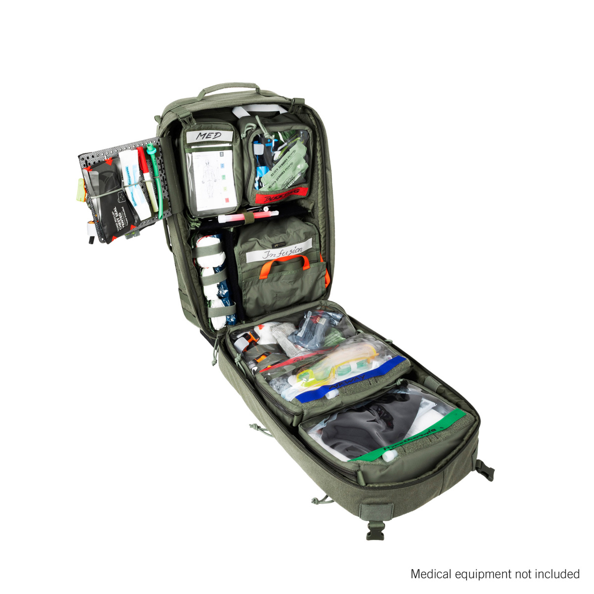 Tasmanian Tiger First Responder 50 Erste-Hilfe-Rucksack stone-grey-olive IRR