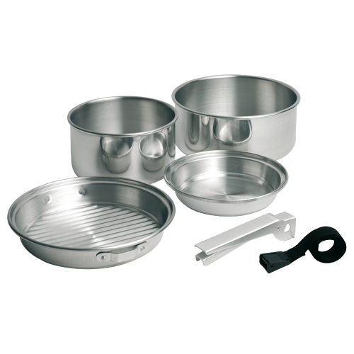 22830_1_ Campingaz Trekking-Geschirrset aus Aluminium (5-teilig)