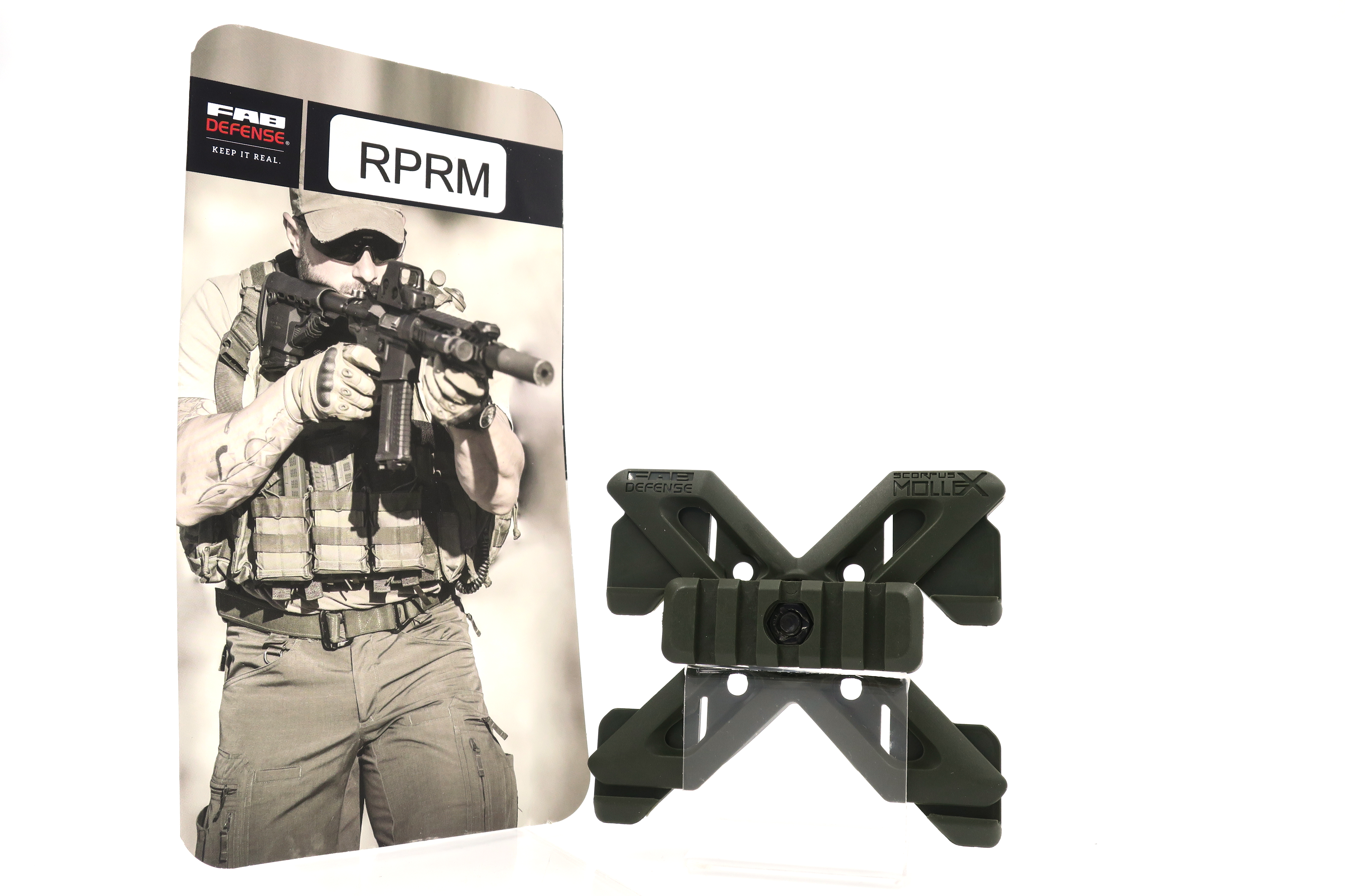 FAB RPR Molle Adapter für Holster mit Picatinny