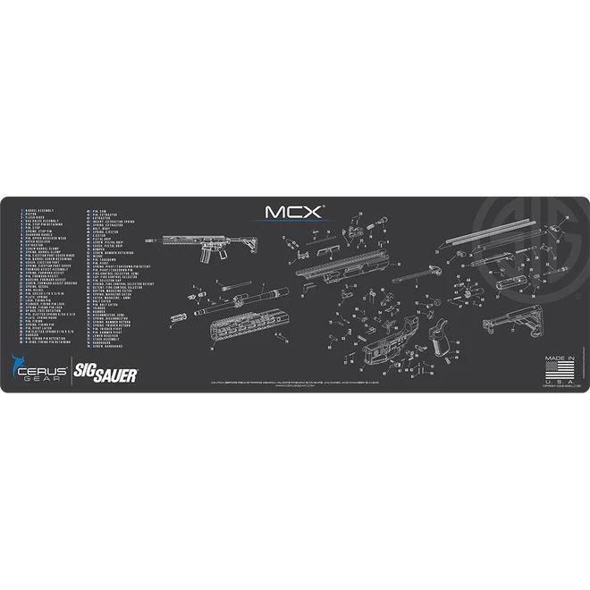 Cerus Gear Sig Sauer MCX Cleaning Mat