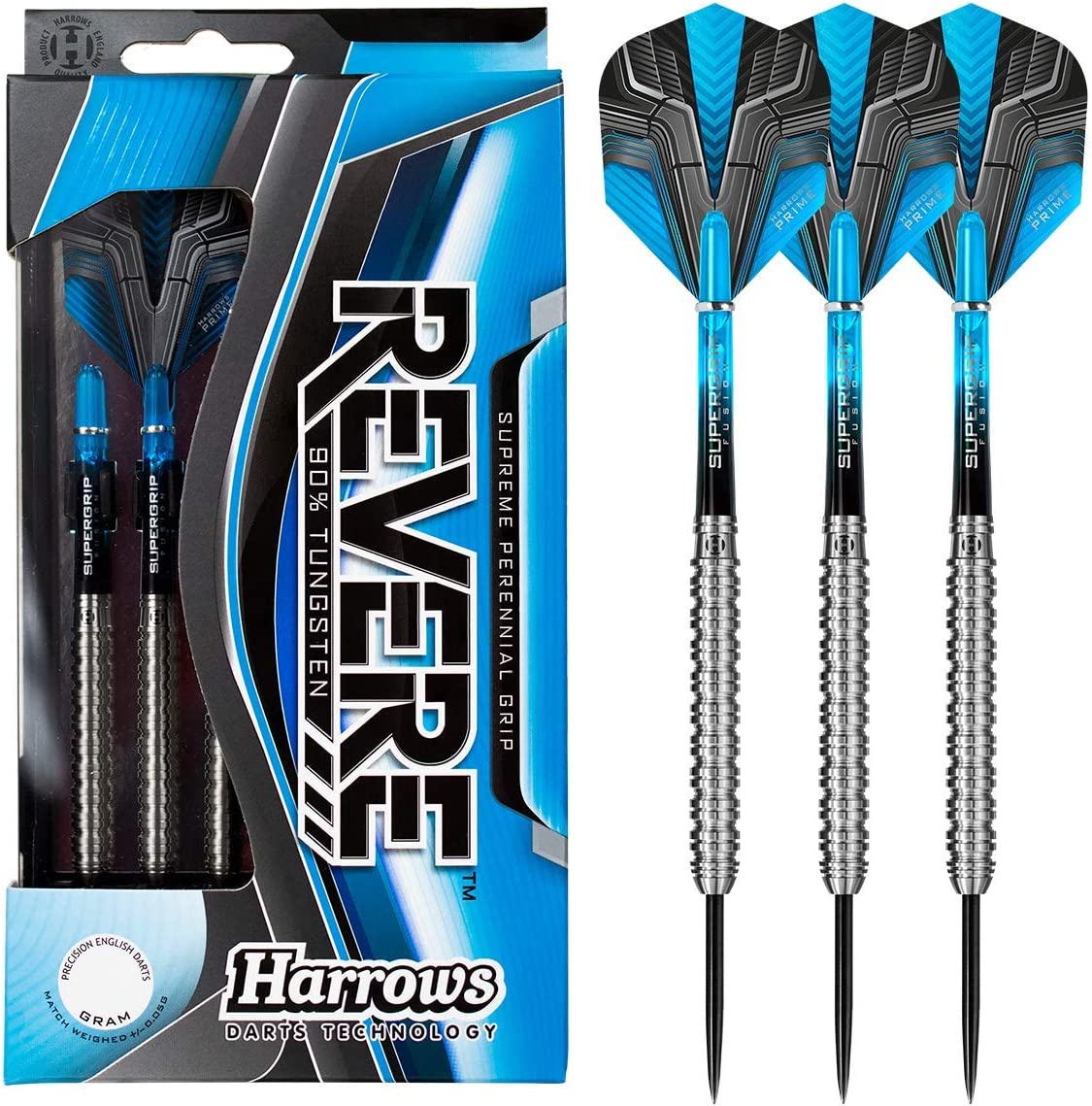 Harrows Revere 90% Tungsten Steeltip Darts